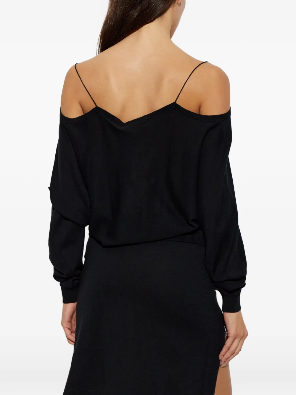 IRO Incante asymmetrische jurk Zwart