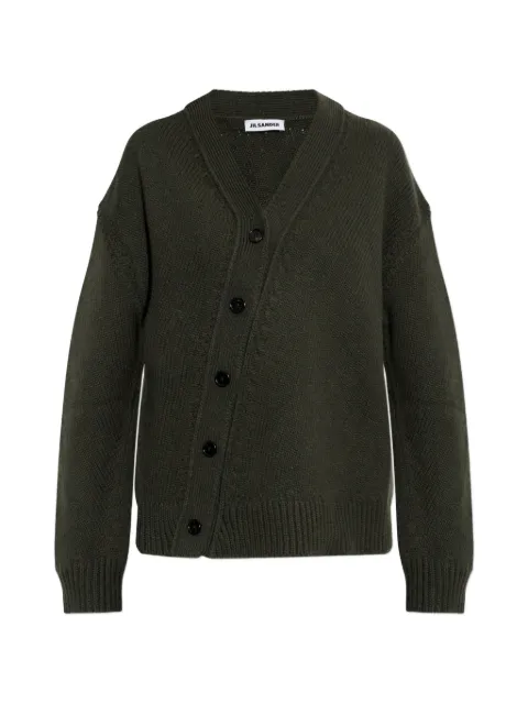 Jil Sander cárdigan con cuello en V
