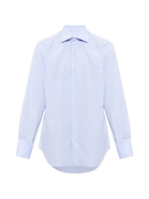 Brioni classic-collar long-sleeved shirt