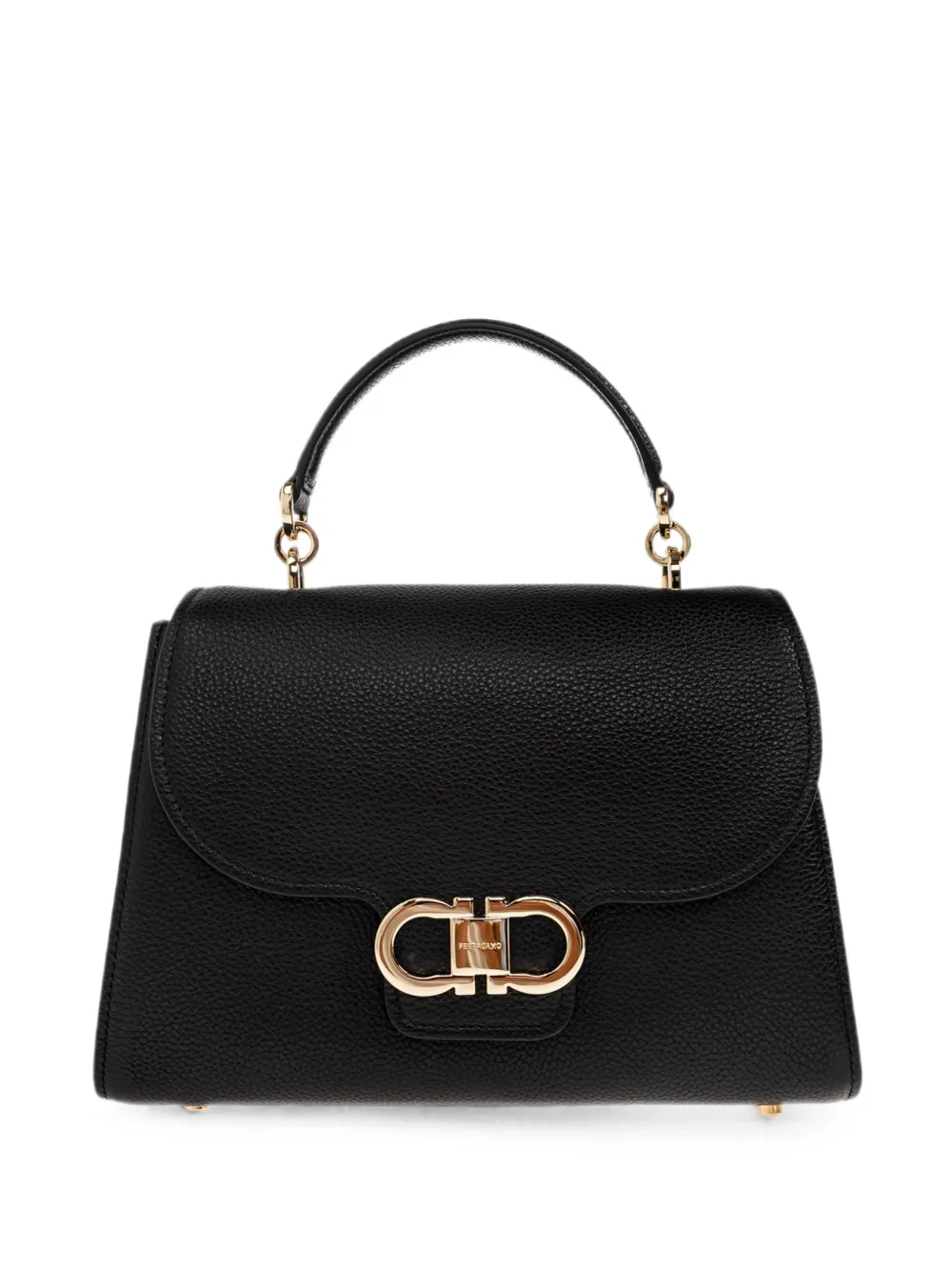 Ferragamo Double Gancini tote bag - Nero