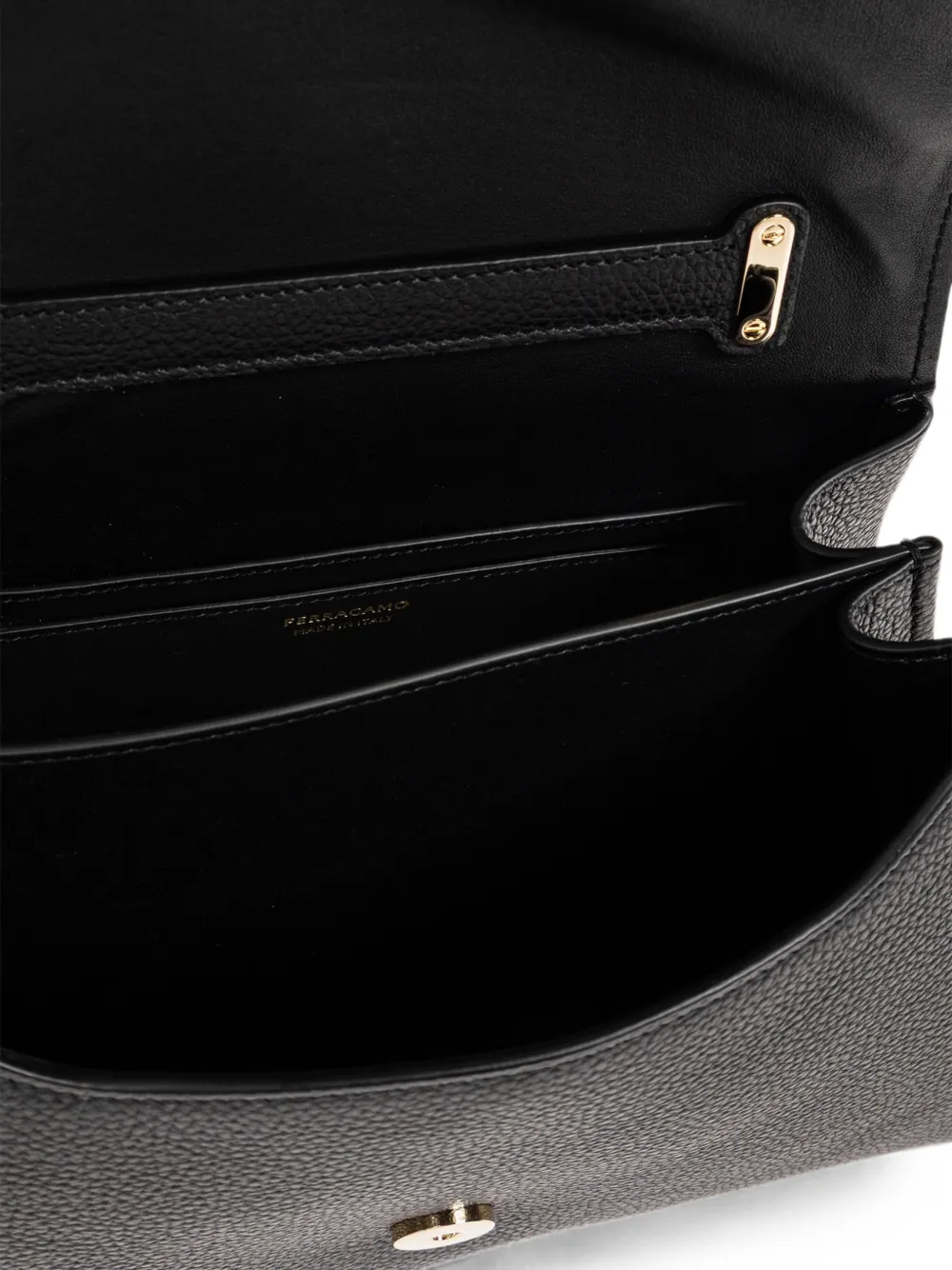 Ferragamo Double Gancini shopper Zwart