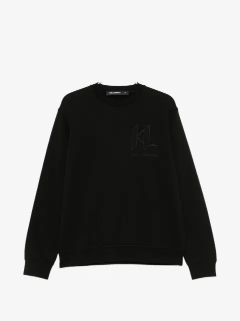 Karl Lagerfeld Sweatshirt mit Logo-Stickerei