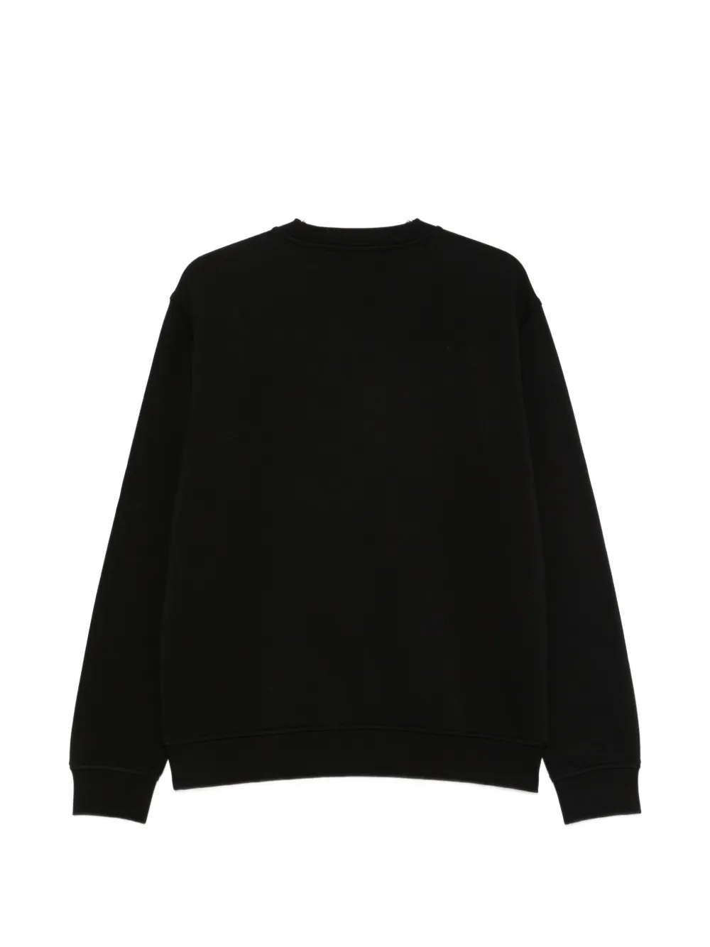 Karl Lagerfeld logo-embroidered sweatshirt Zwart
