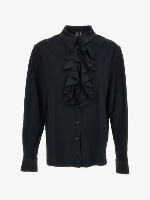 Irie' camisa con ribete de volantes