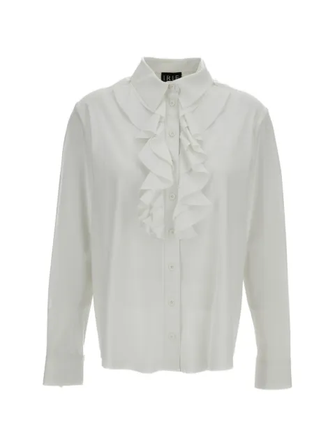 Irie' ruffled-trim long-sleeve shirt