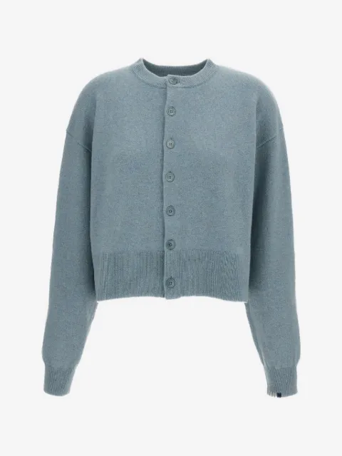 extreme cashmere Cardigan mit rundem Ausschnitt