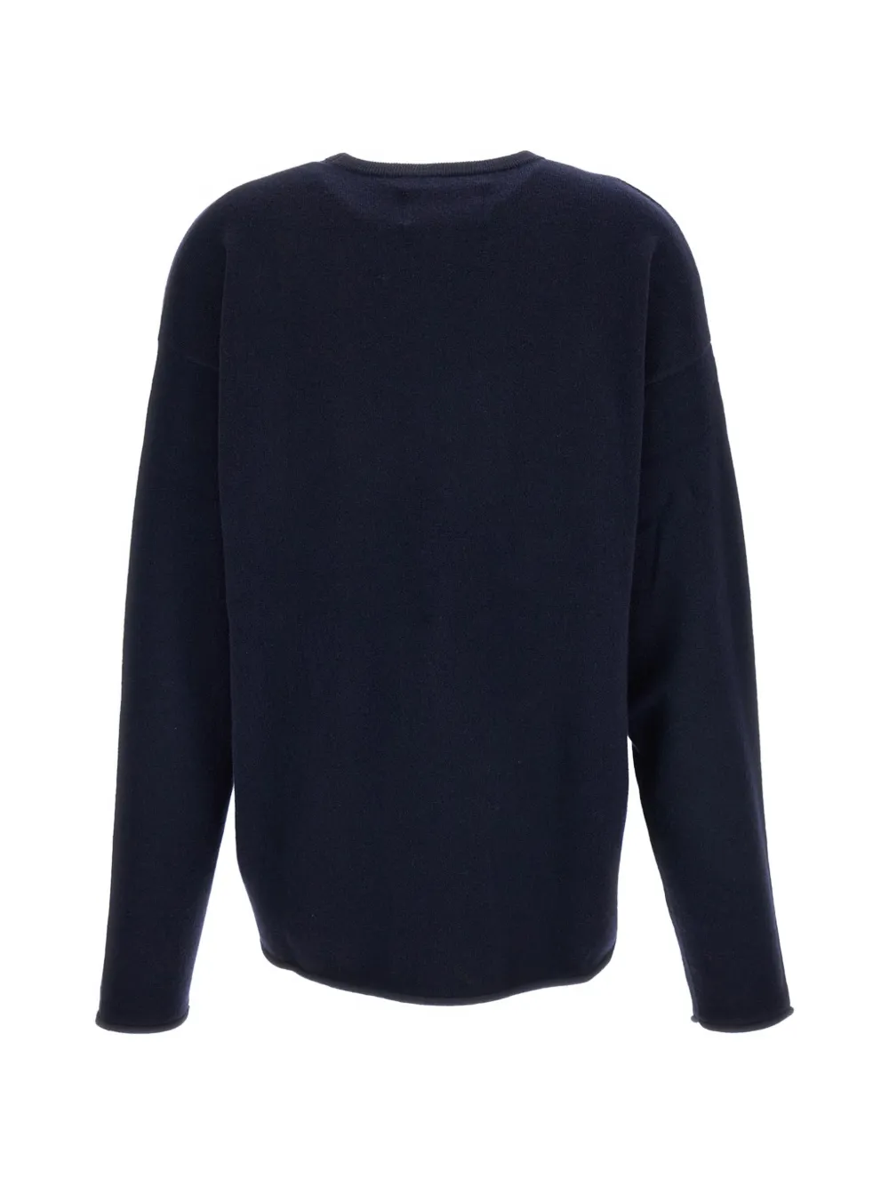 extreme cashmere Oversized sweater met ronde hals Blauw