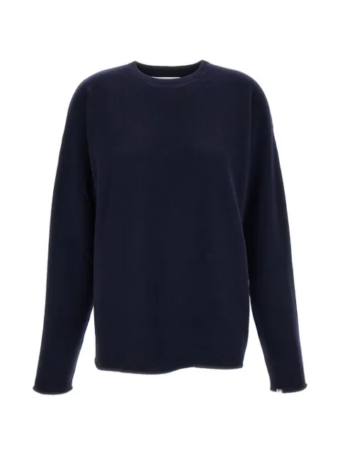 extreme cashmere crew-neck oversized sweater