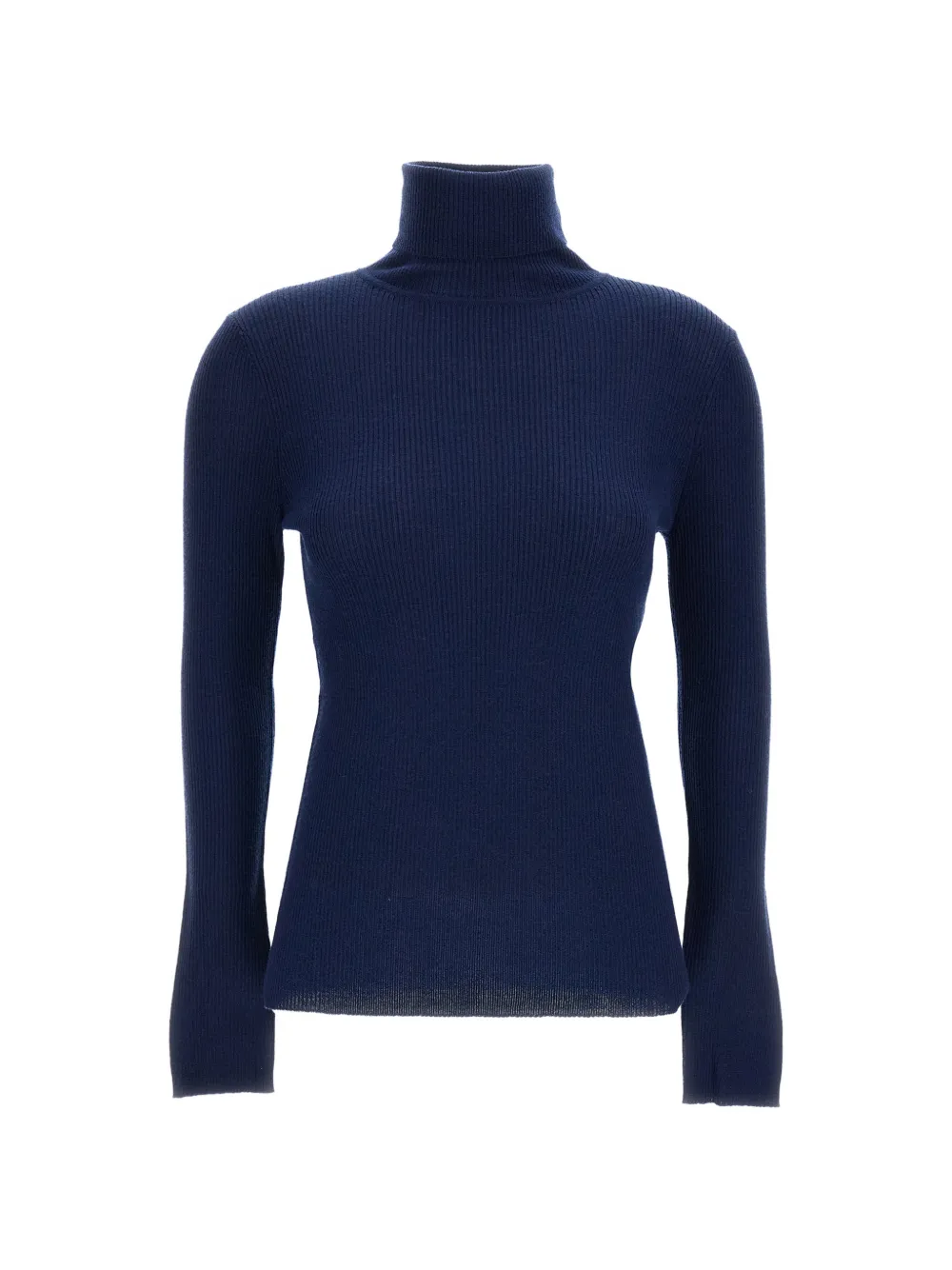 Irie Ribbed-knit Roll-neck Sweater In Blue