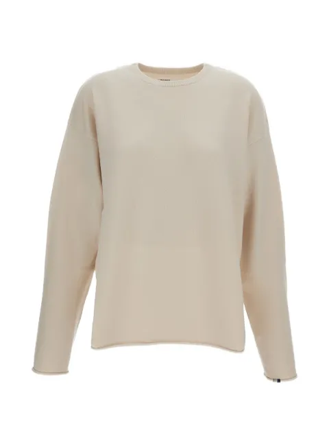 extreme cashmere crew-neck cashmere-blend sweater
