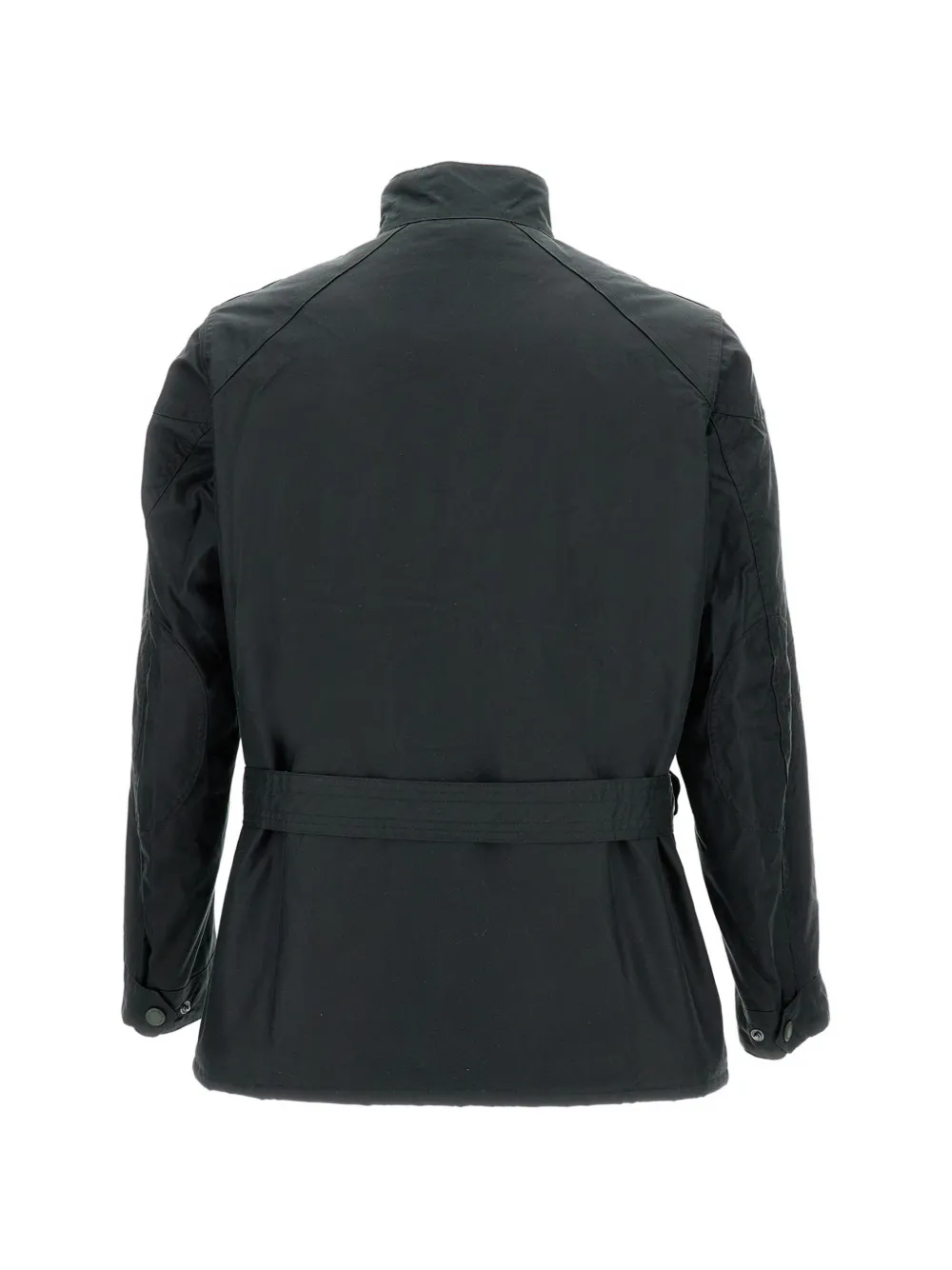 Barbour International Blackwell gecoat jack met ceintuur Groen