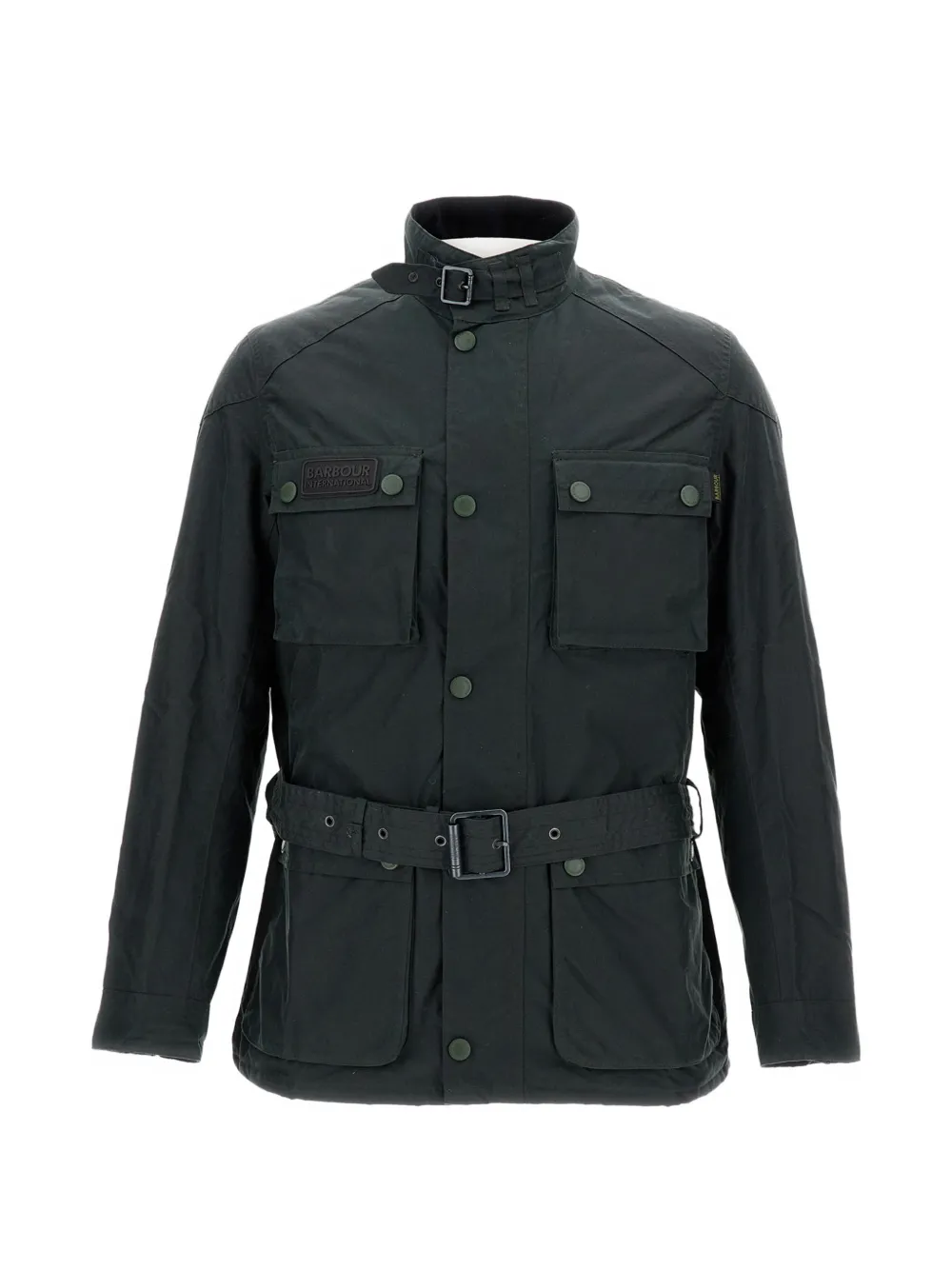 Barbour International Giacca Blackwell con cintura - Verde