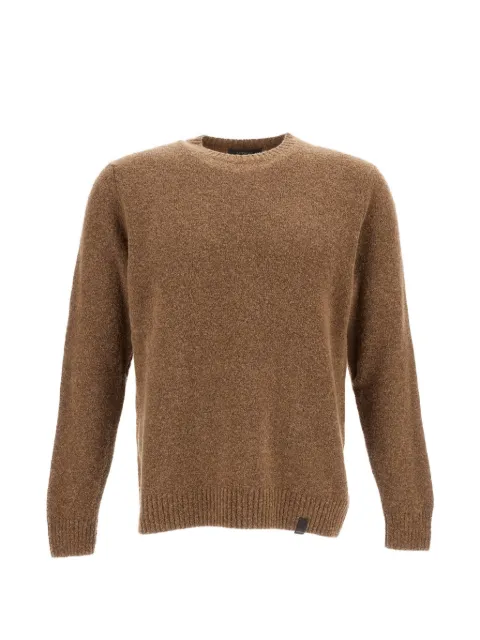 Zanone crew-neck bouclé sweater