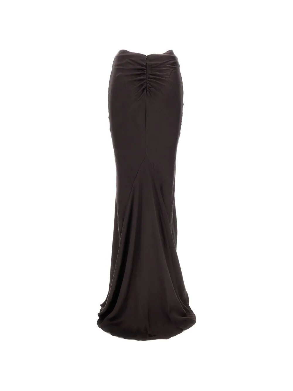 THE ANDAMANE Maxi-rok met ruches Rood