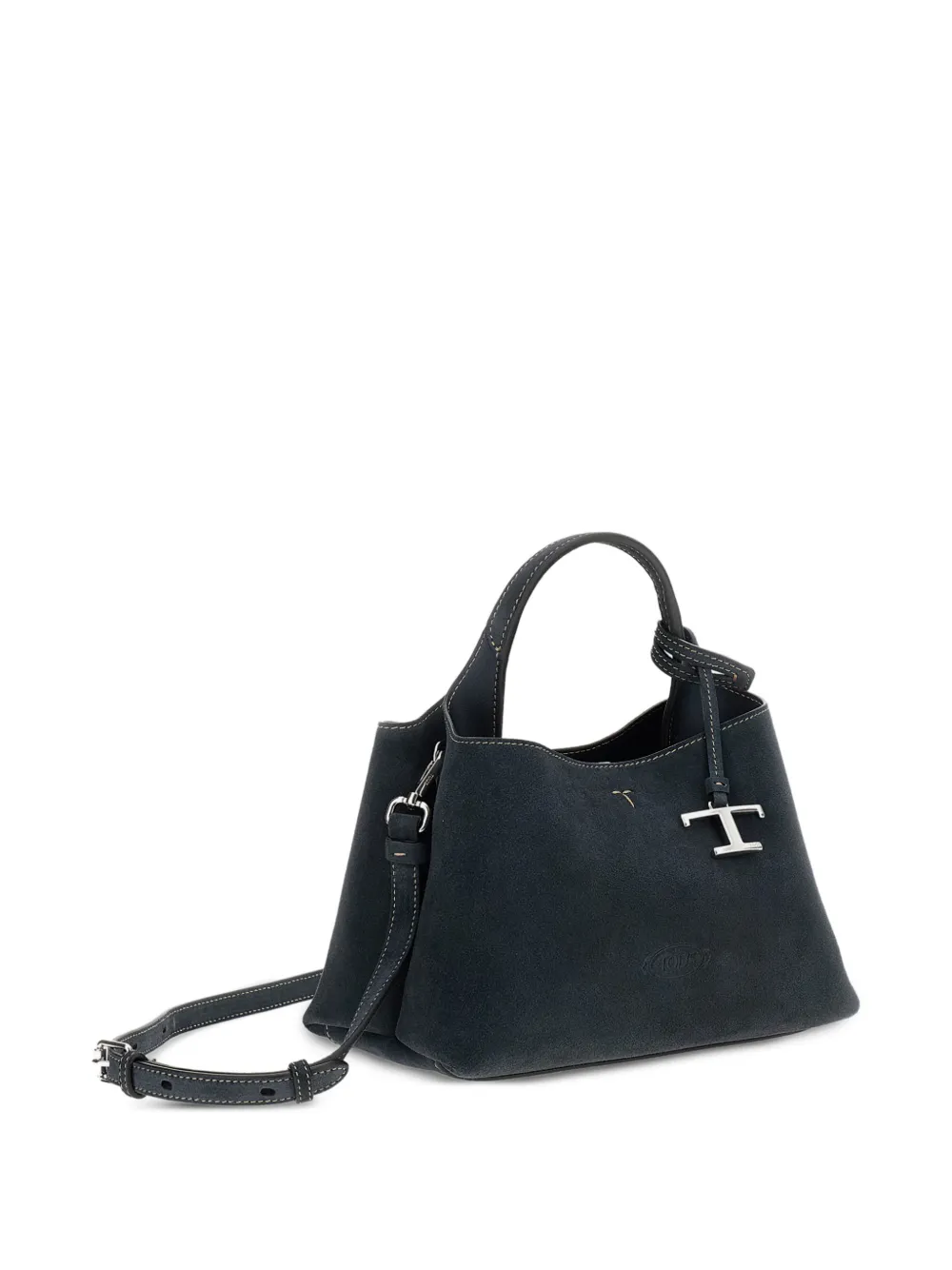 Tod's T Timeless leren shopper Blauw