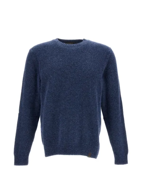 Zanone crew-neck bouclé sweater