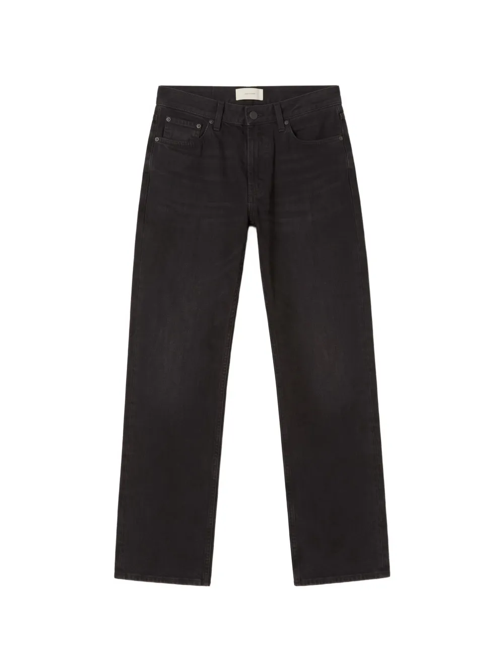 Jeanerica rinse-wash straight-leg jeans Zwart