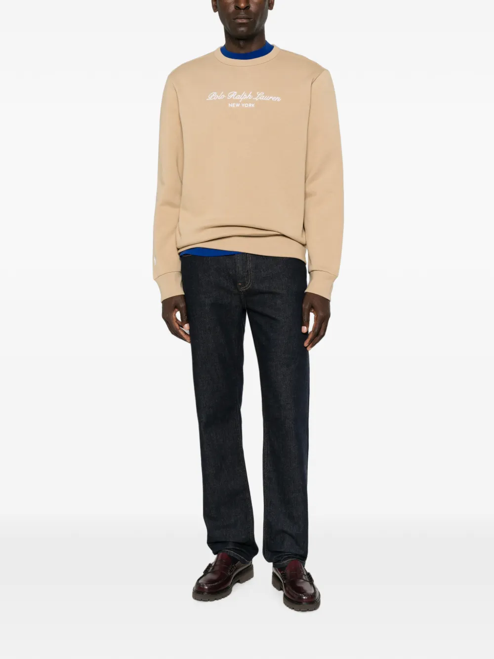Polo Ralph Lauren Sweater met logoprint Beige