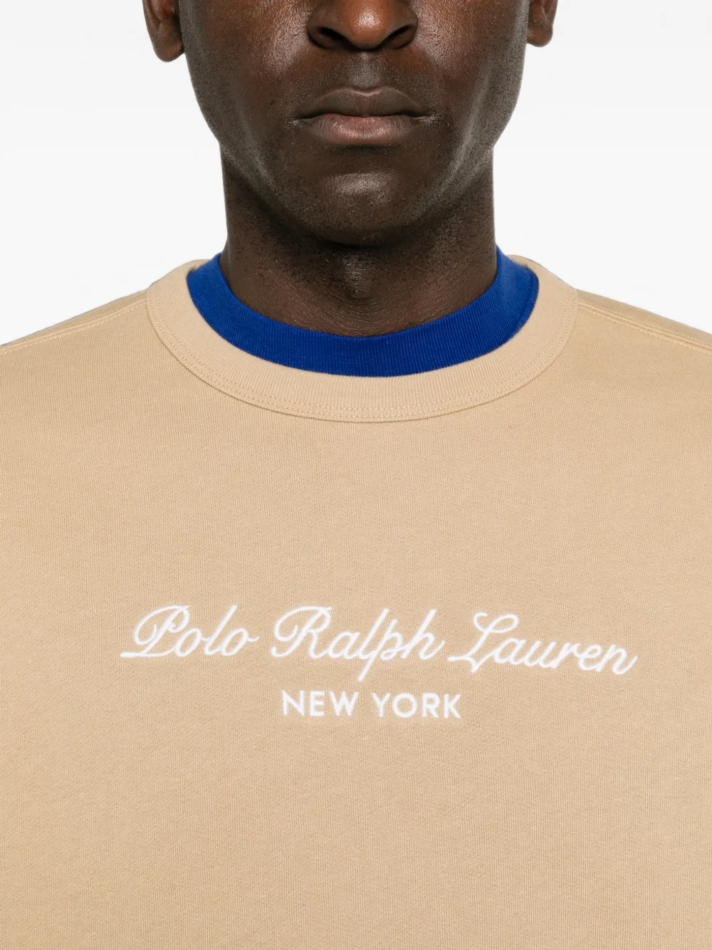 Polo Ralph Lauren Sweater met logoprint Beige