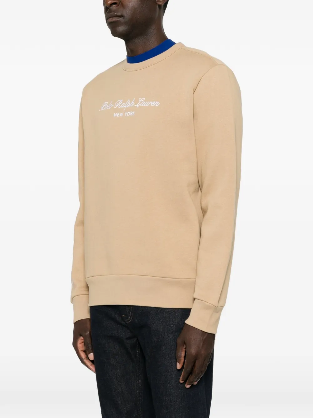 Polo Ralph Lauren Sweater met logoprint Beige