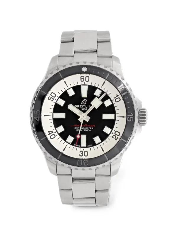 Breitling スーパーオーシャン 44mm | ブラック | FARFETCH JP