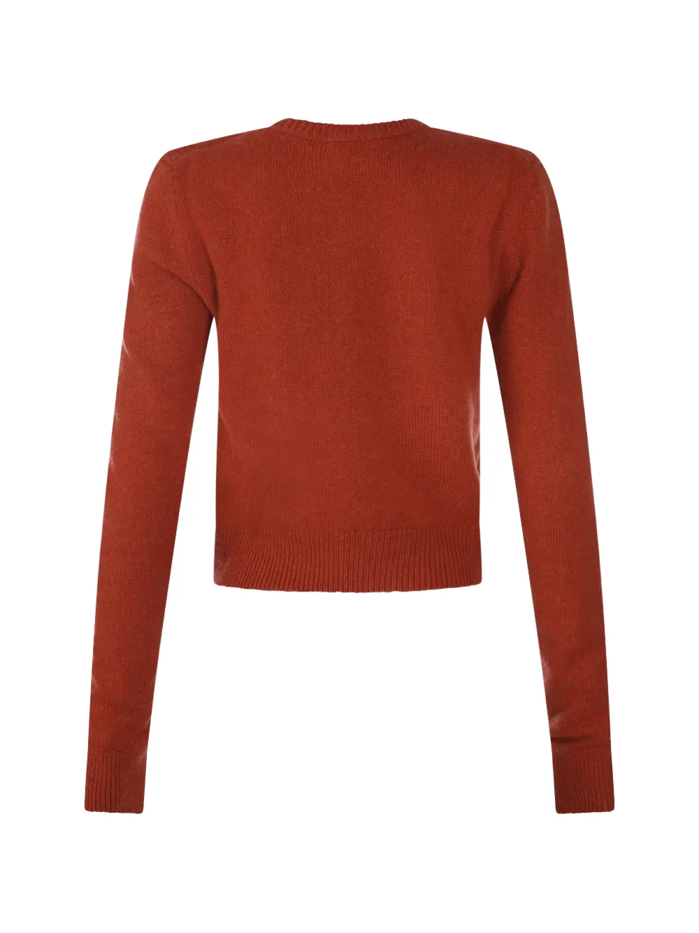 Saint Laurent Kasjmier trui met ronde hals Oranje
