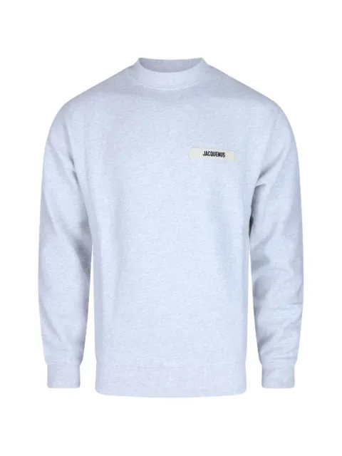 Jacquemus logo-patch sweatshirt