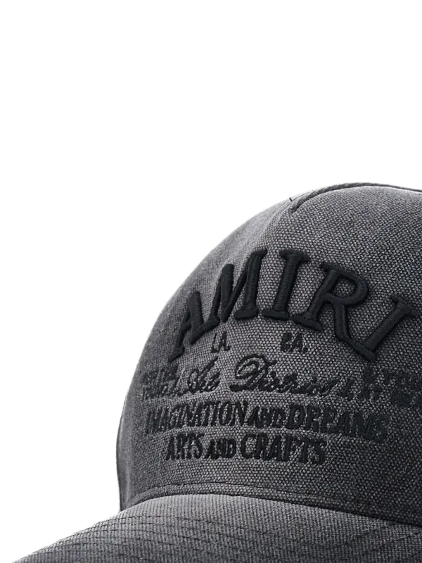 AMIRI Arts ディストリクト キャップ | グレー | FARFETCH JP