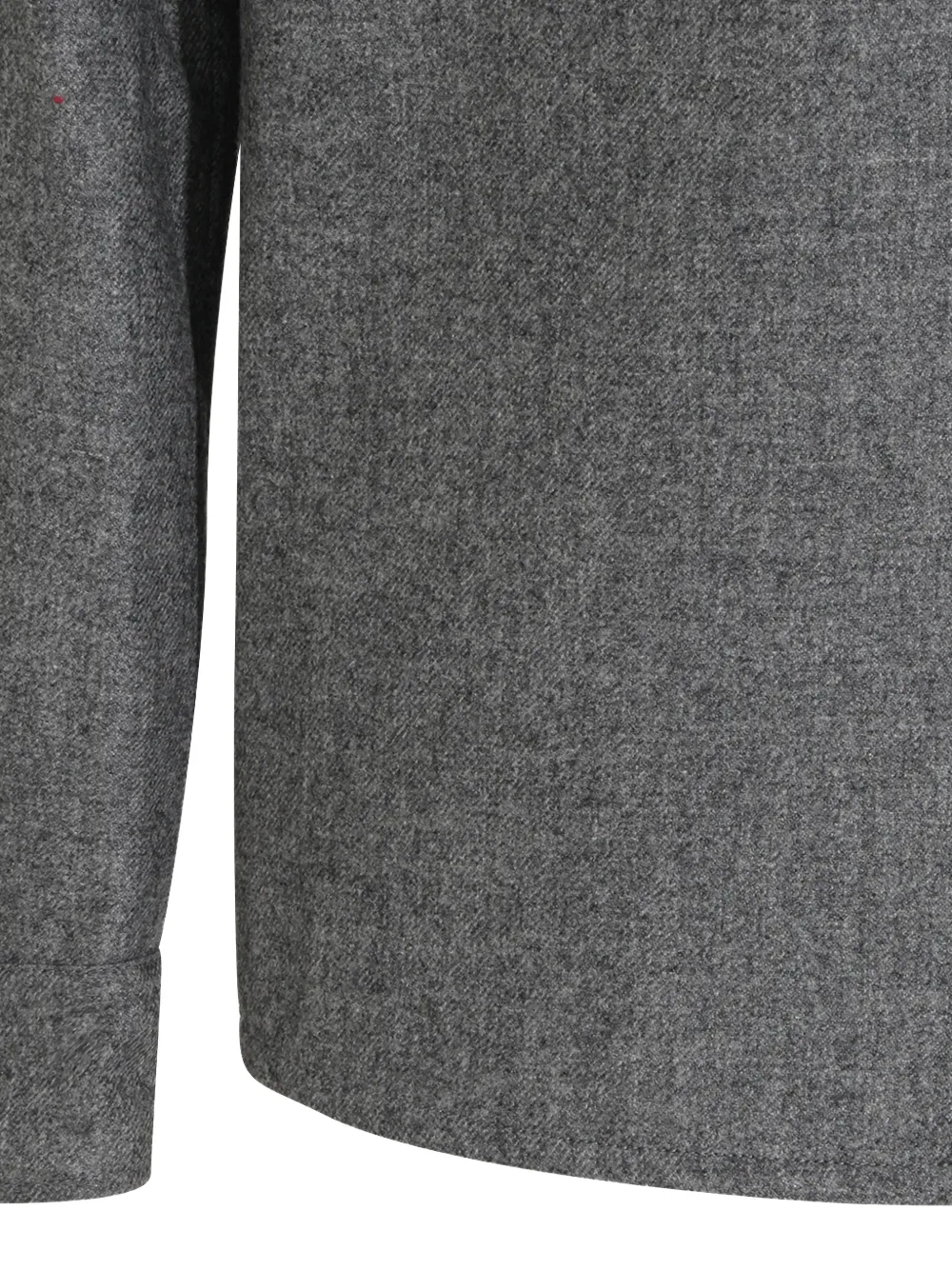 Eleventy button-up chest-pocket jacket Grijs