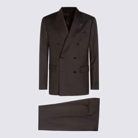 Lardini double-breasted suit