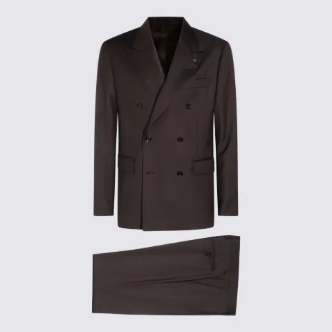 Lardini double-breasted suit