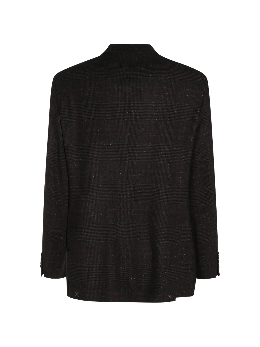 Brunello Cucinelli Jas met dubbele rij knopen Bruin