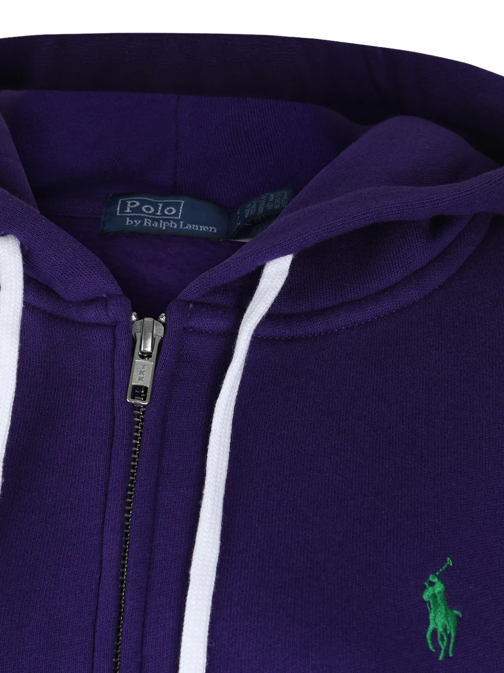Polo Ralph Lauren Hoodie met geborduurd logo Paars