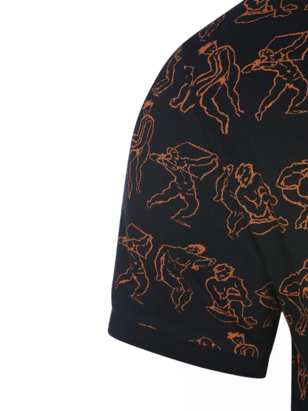 Vivienne Westwood graphic-print polo shirt Zwart