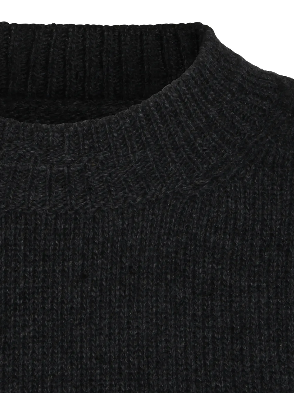 MM6 Maison Margiela Trui met geborduurd logo Zwart
