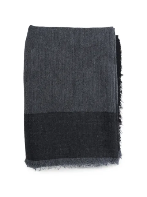 Saint Laurent Cassandre square scarf in silk and cashmere