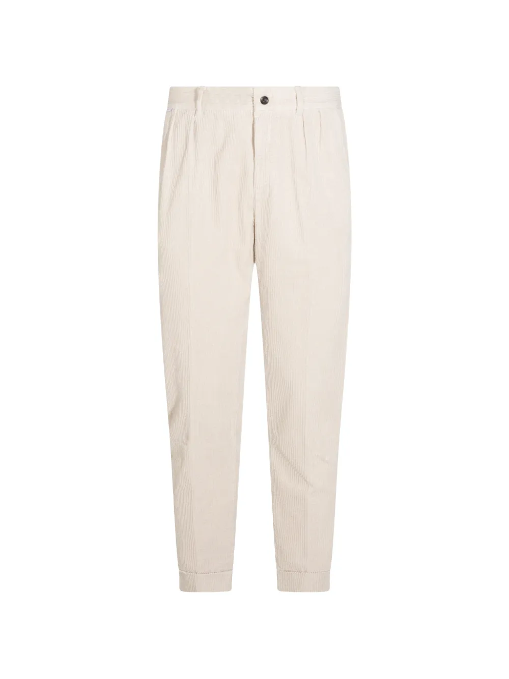 04651 / A TRIP IN A BAG pleated corduroy trousers - Toni neutri
