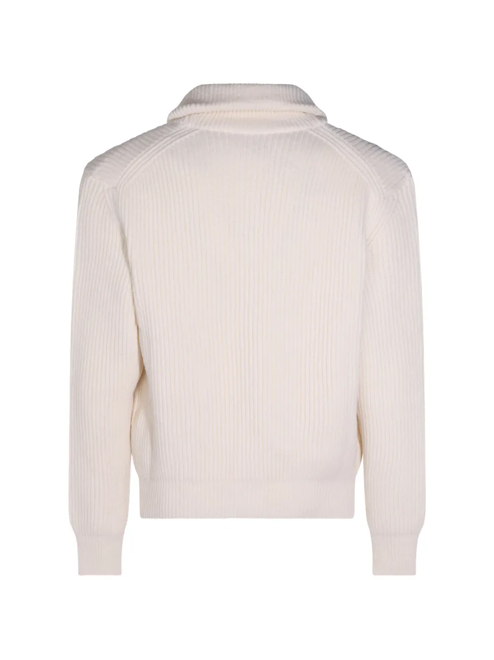 Eleventy Vest met sjaalkraag Wit