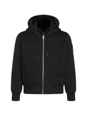 Sacai ジップアップ パーカー | ブラック | FARFETCH JP