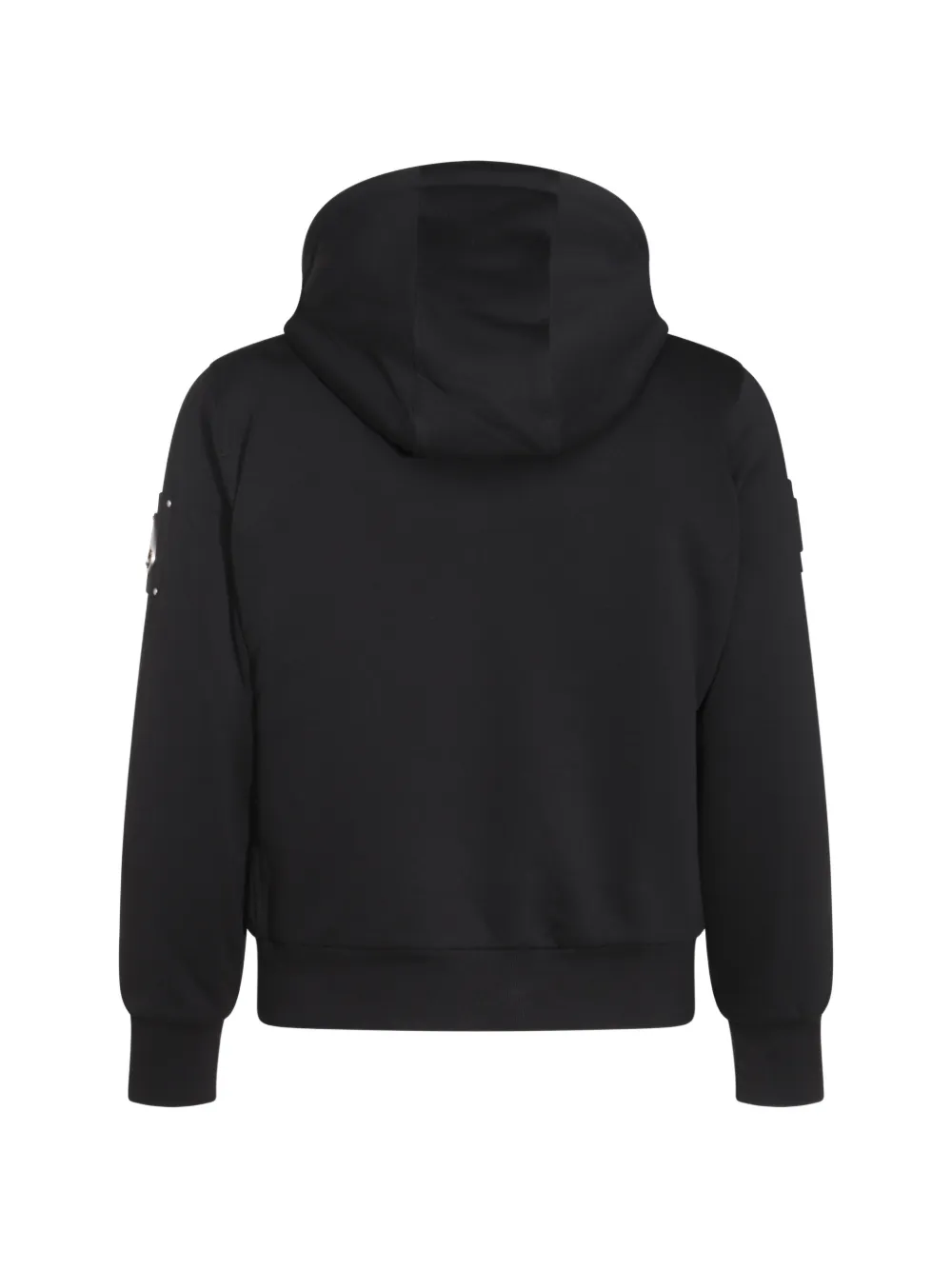 Moose Knuckles Bunny hoodie met rits en logoplakkaat Zwart