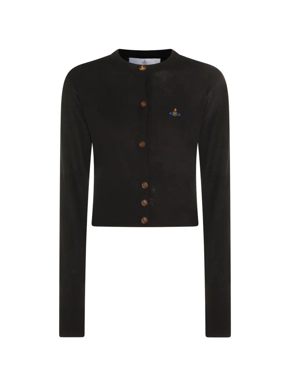 Vivienne Westwood Orb-embroidered cardigan - Schwarz
