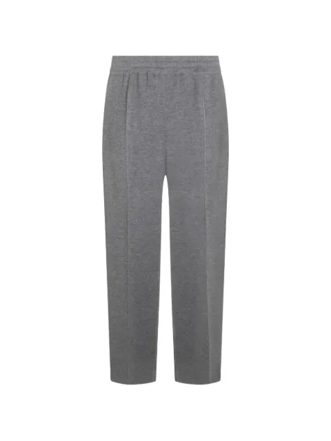 Malo elastic-waistband trousers