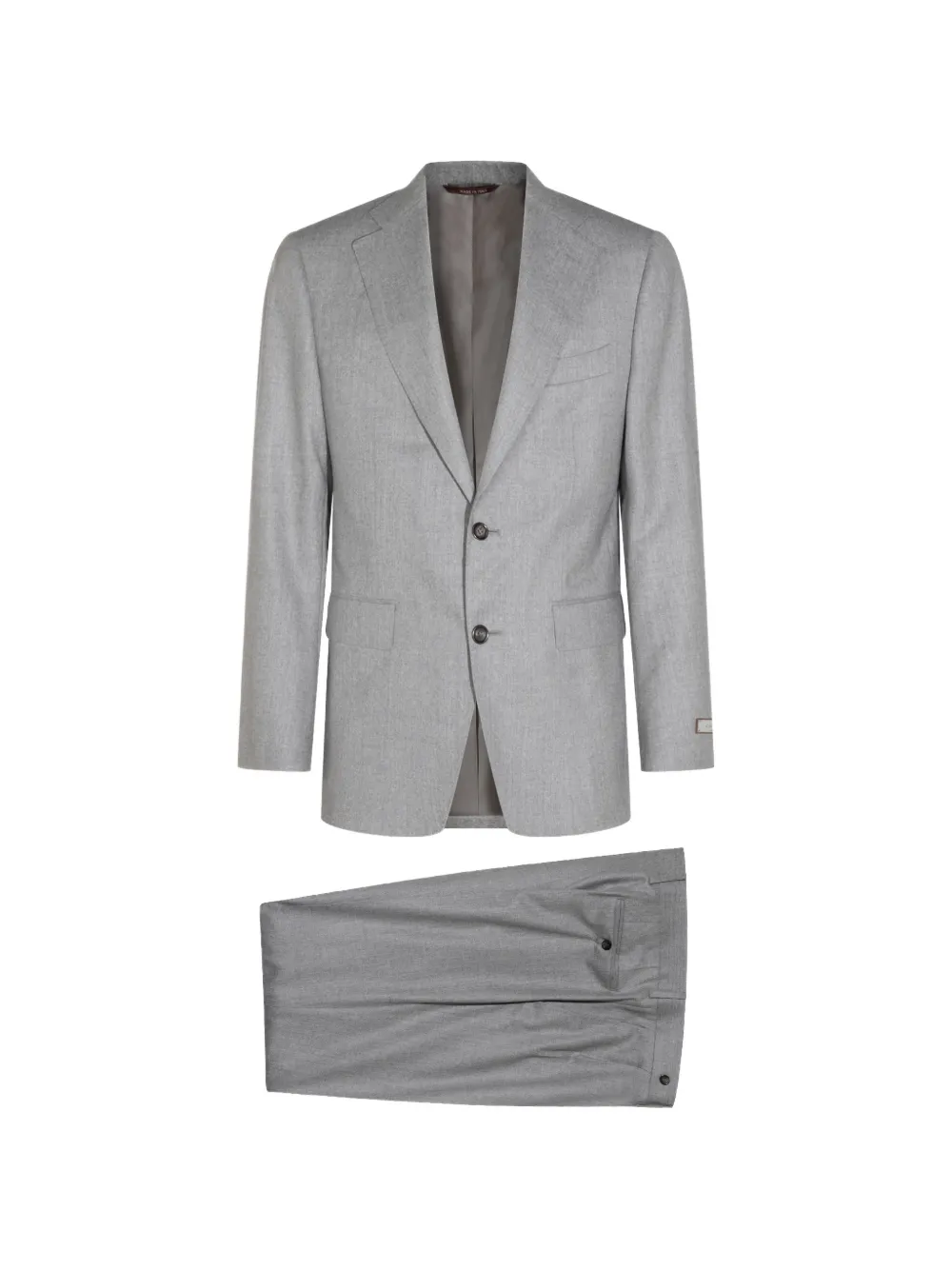 Canali wool two-piece suit - Grigio