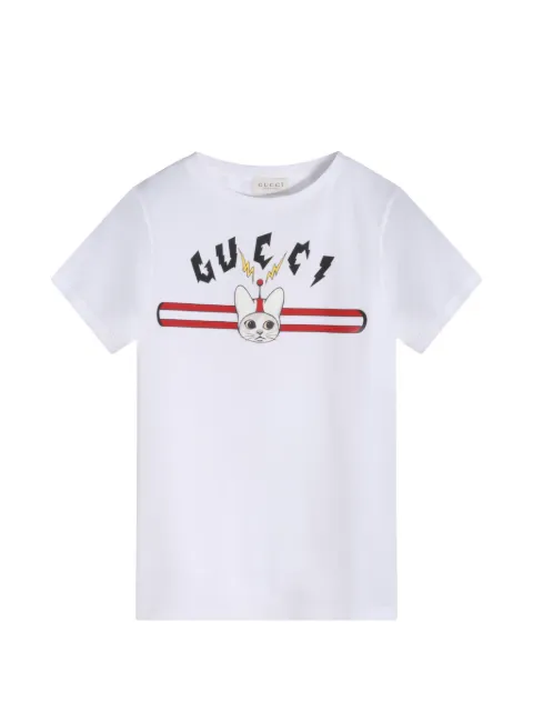 Gucci Kids graphic-print T-shirt
