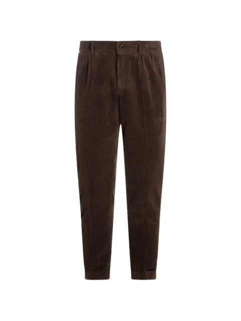 04651 / A TRIP IN A BAG pleated-detail trousers