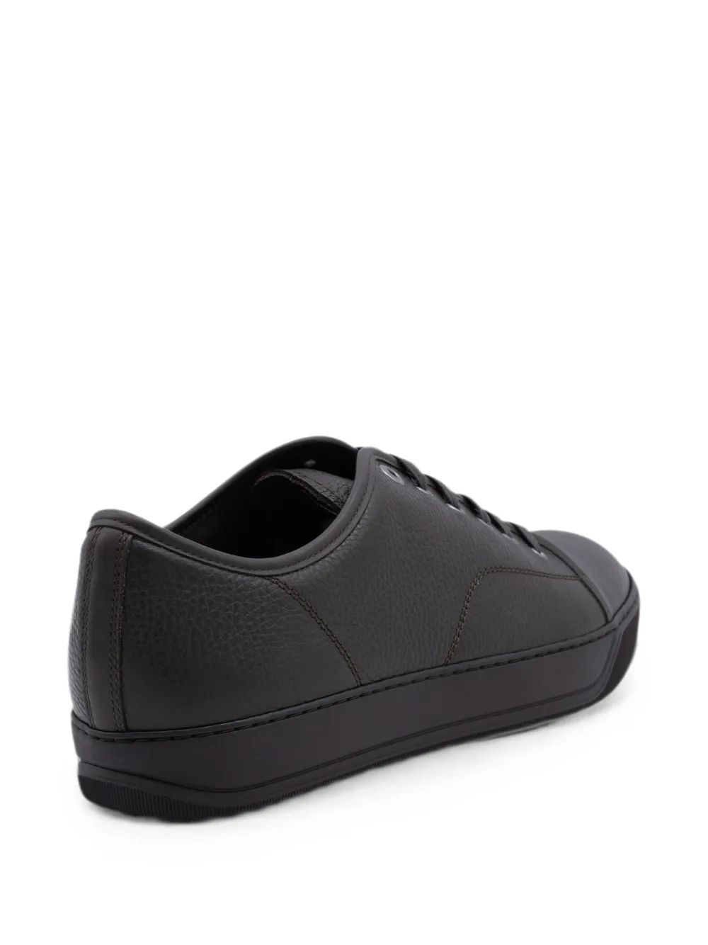 Lanvin DBB1 sneakers in nappa and grained leather Bruin