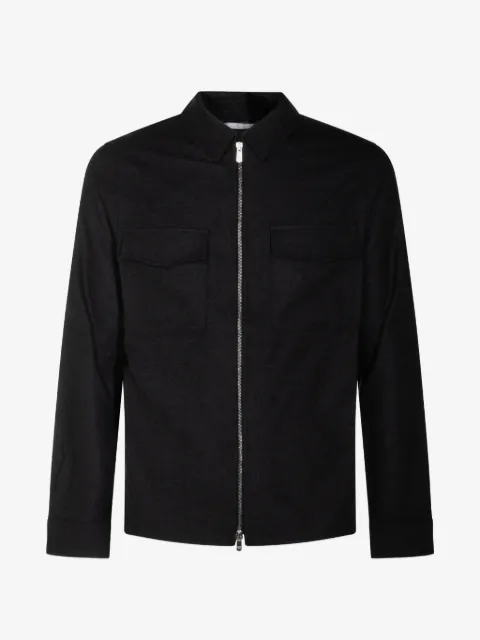 Marco Pescarolo veste zippée à poche poitrine