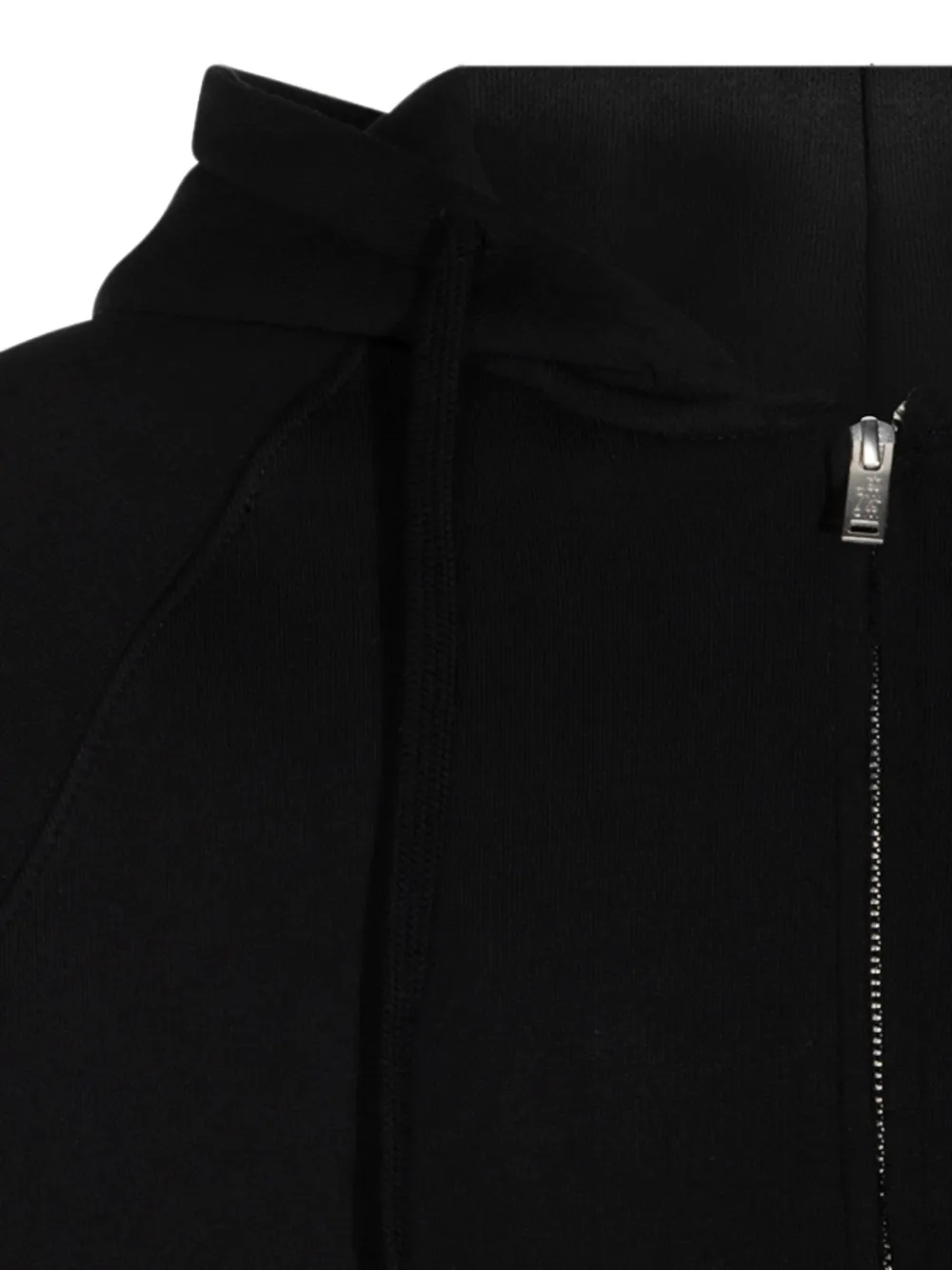 Thom Krom Hoodie met trekkoord Zwart