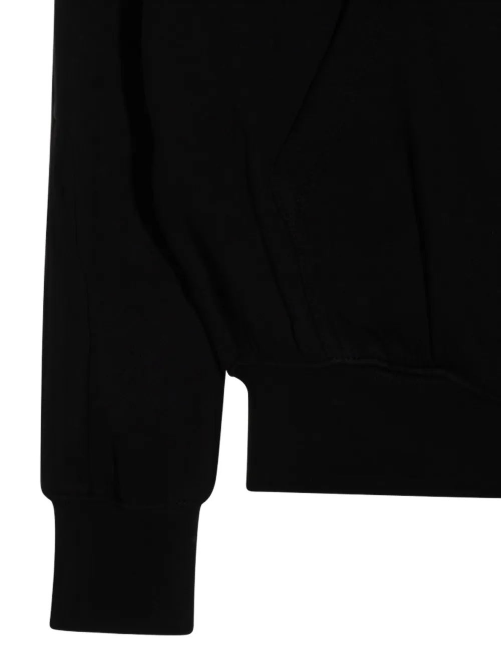 Thom Krom Hoodie met trekkoord Zwart
