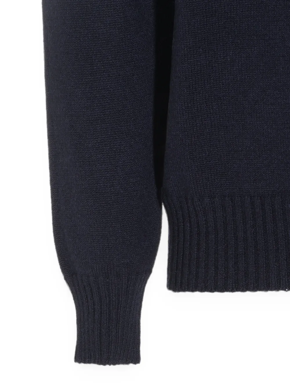 Malo Trui met polokraag en lange mouwen Blauw